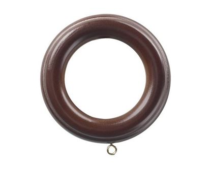 Picture of Standard Ring With Removable Clip For 1 3/8" Wood Drapery Rods