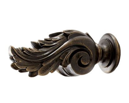 Picture of Icarus Finial For 1 3/8" Or 2" Wood Drapery Rods