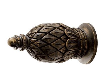 Picture of Temple Finial For 3" Wood Drapery Pole