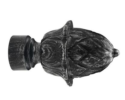Picture of Select Cypress Finial for 3/4" Iron Works Rod